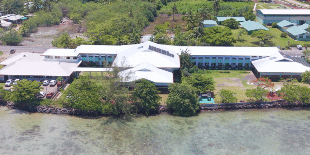 École Élémentaire de teavaro vu du haut