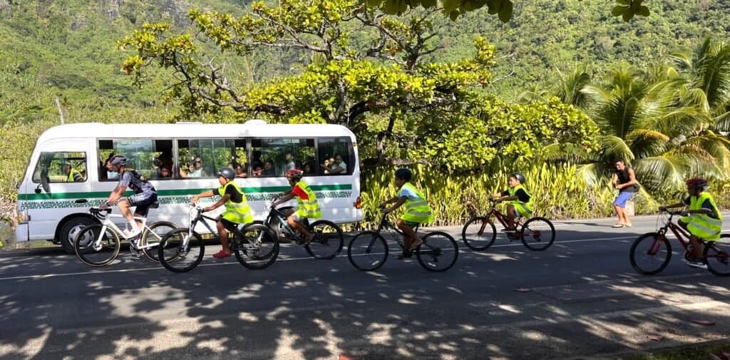 Départ Téléthon Moorea Teavaro 2025