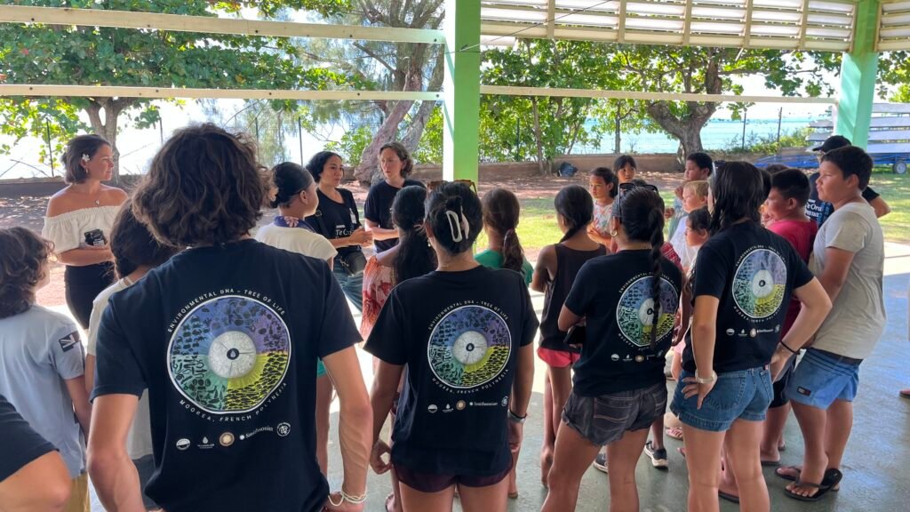 Découverte de l'ADN avec le projet Te ora fenua american students